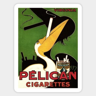 Cigarettes Advertising - Pélican Sticker